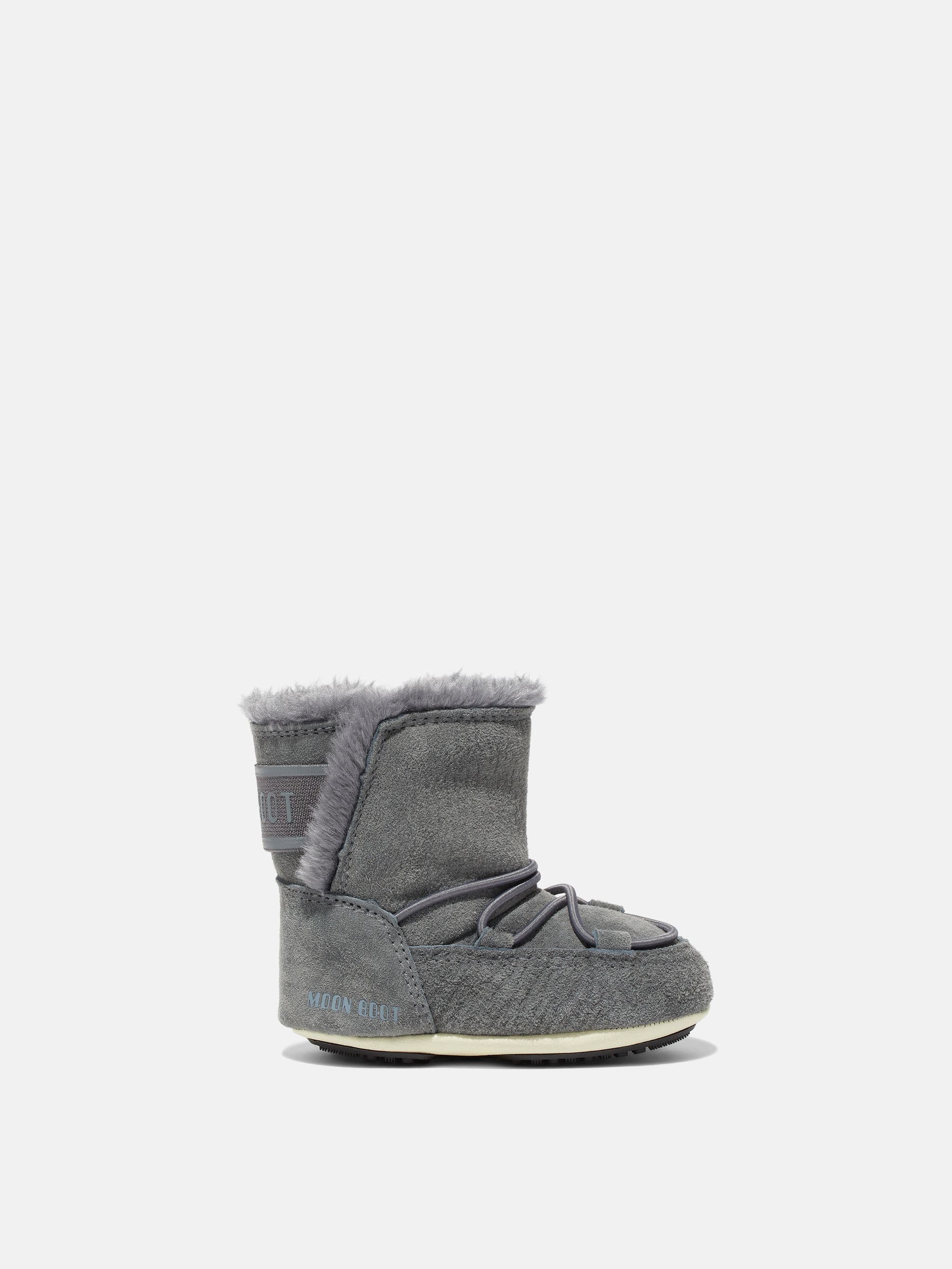MOON BOOT CRIB SUEDE Dětské zimní boty EU 17/18 34010300002 - náhled 1