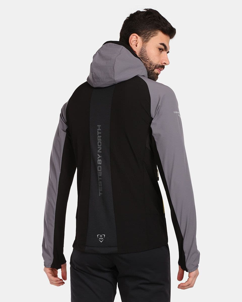 Kilpi BALEO-M Pánská běžecká bunda US 3XL UM0120KIGRY - náhled 2
