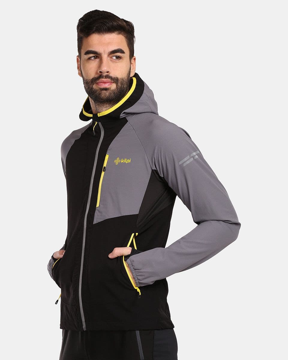 Kilpi BALEO-M Pánská běžecká bunda US 3XL UM0120KIGRY - náhled 5