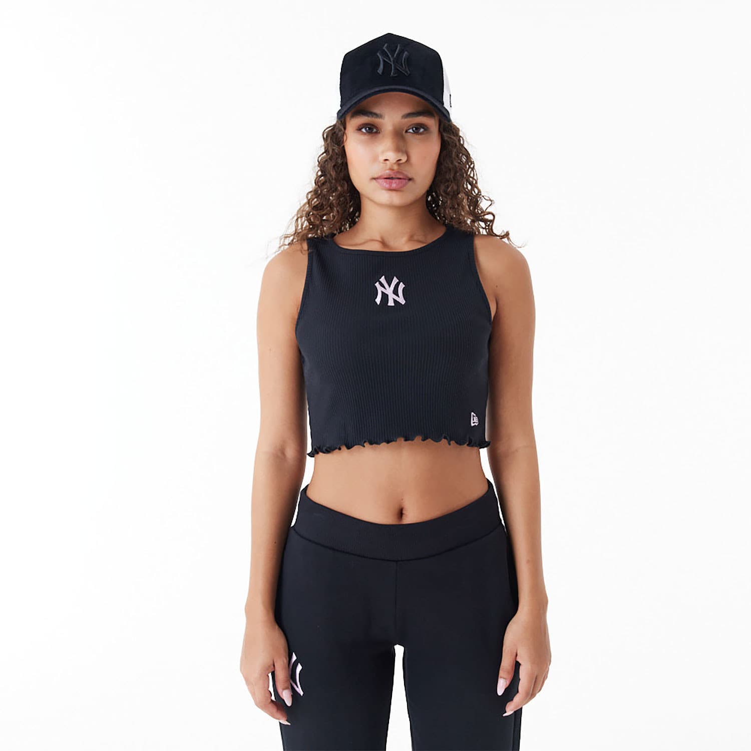 NEW ERA MLB Lifestyle crop tank NEYYAN Dámské tílko US L 60435297 - náhled 1