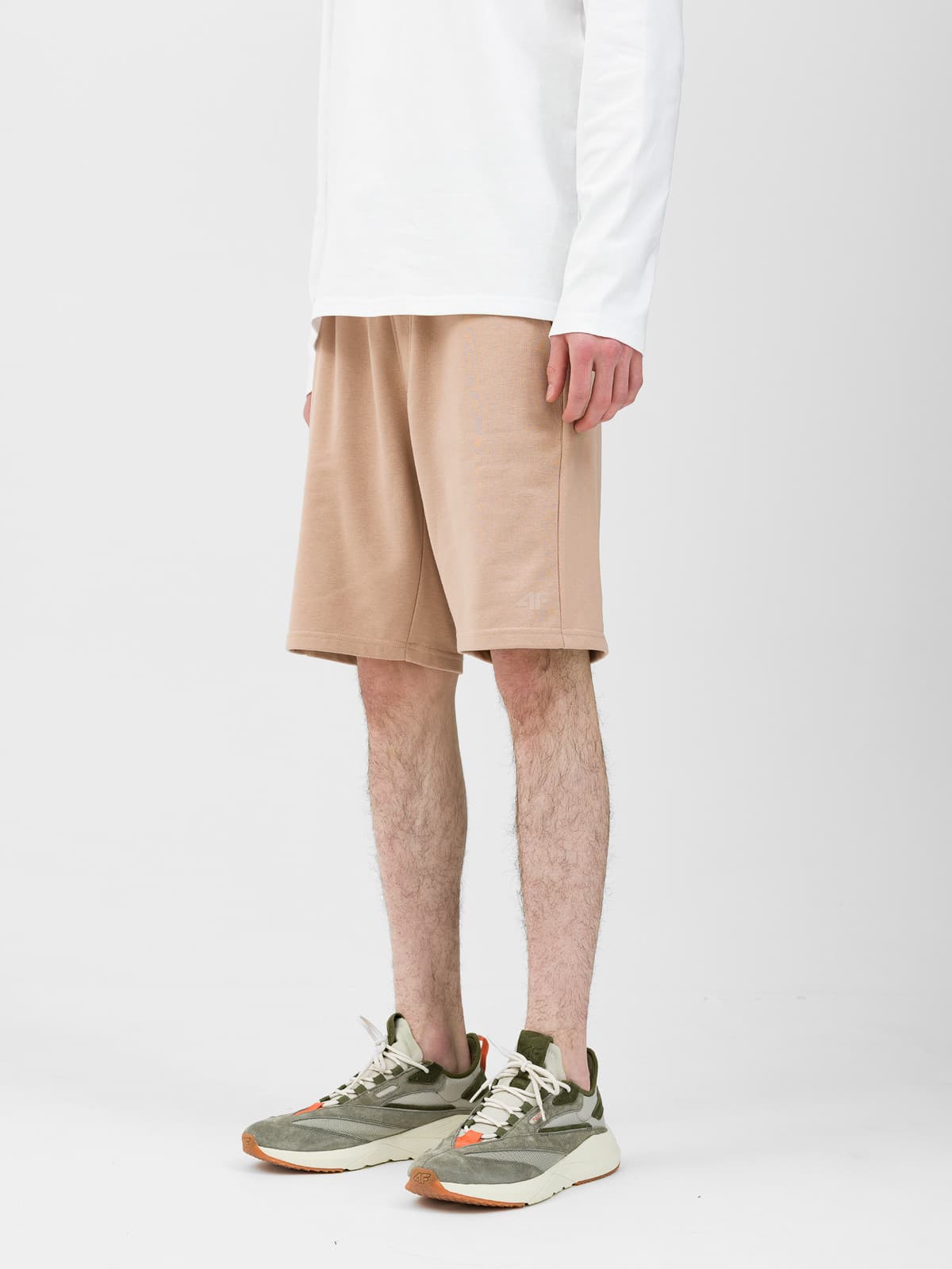 4F SHORTS CAS M284 Pánské kraťasy US 3XL 4FWSS24TSHOM284 BEIGE - náhled 1