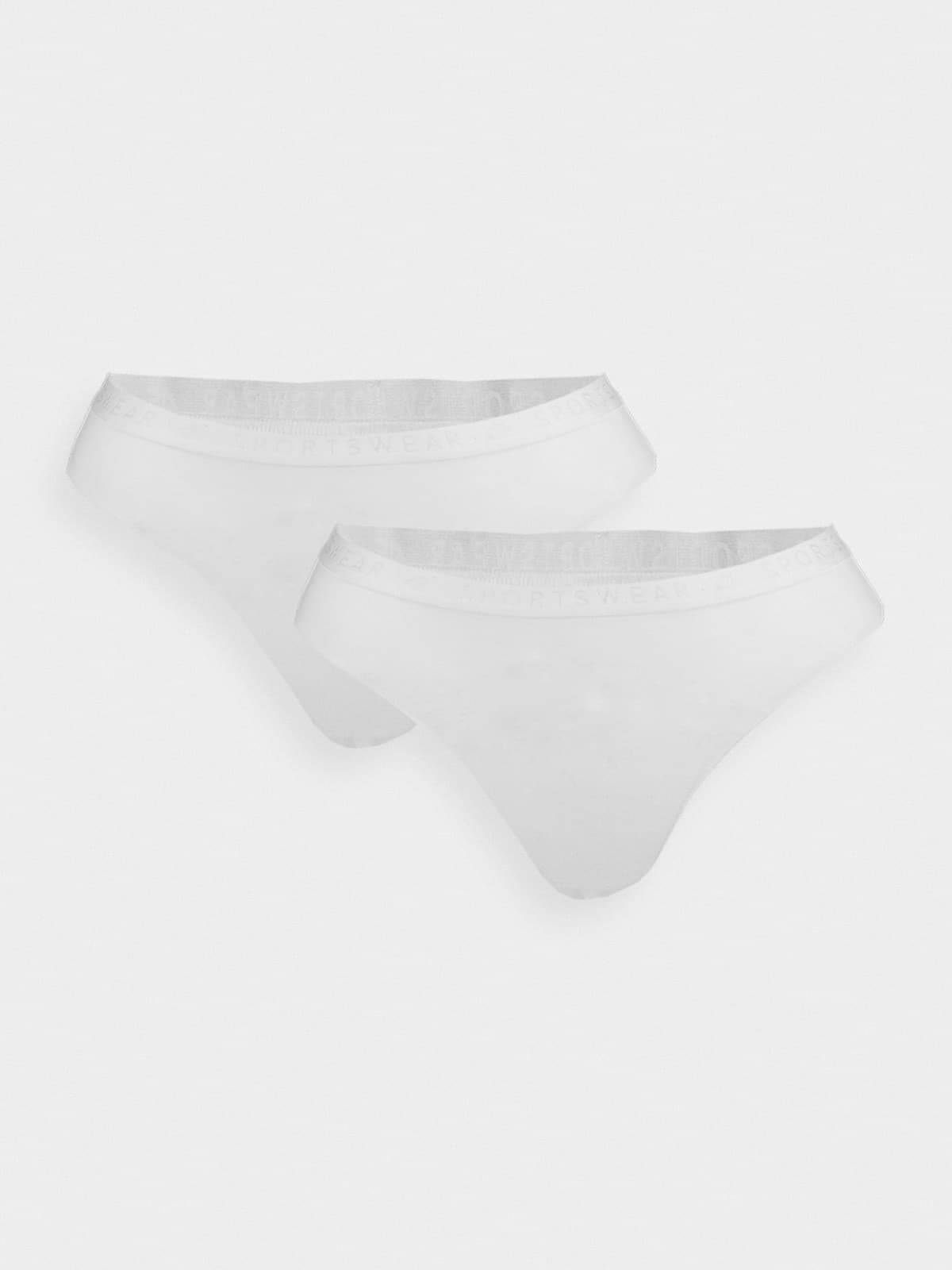 4F PANTIES F018 (2pack) Dámské tanga US L 4FWSS24UPTSF018 WHITE - náhled 1
