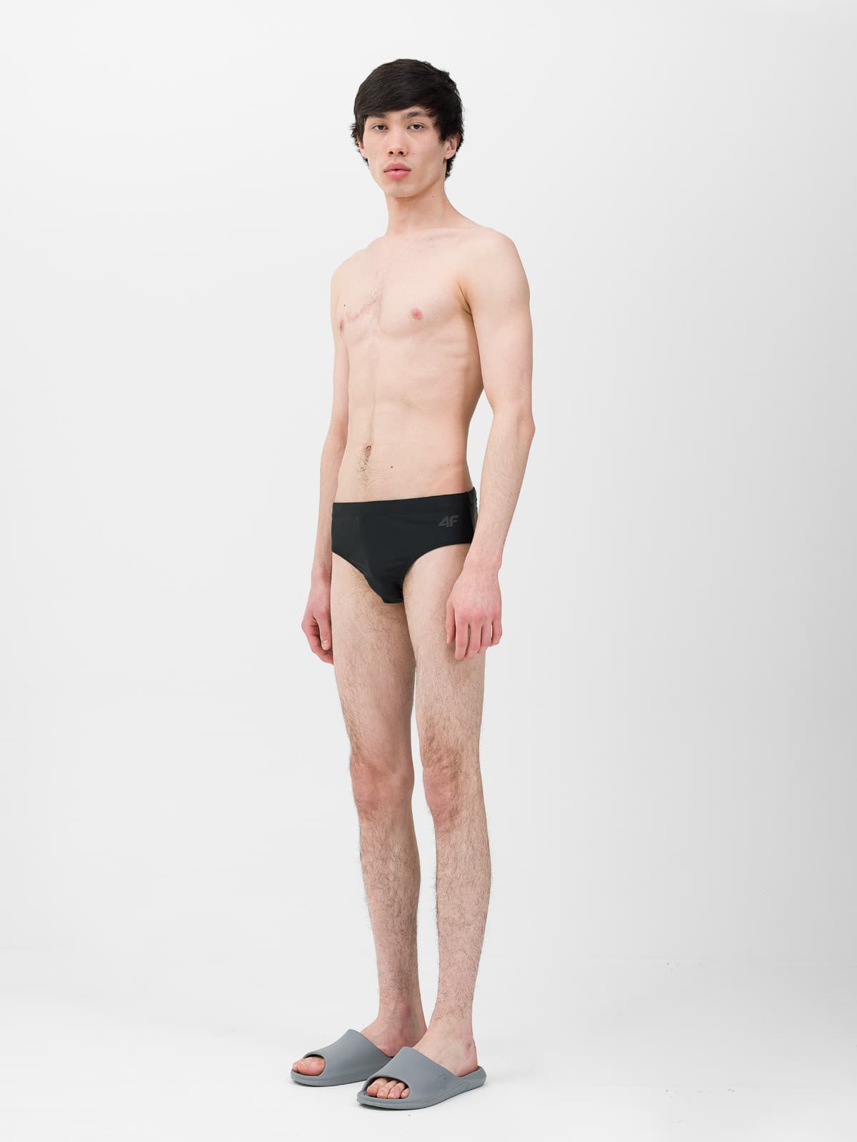 4F SWIMMING TRUNKS M025 Pánské plavky US L 4FWSS24USWTM025 DEEP BLACK - náhled 2