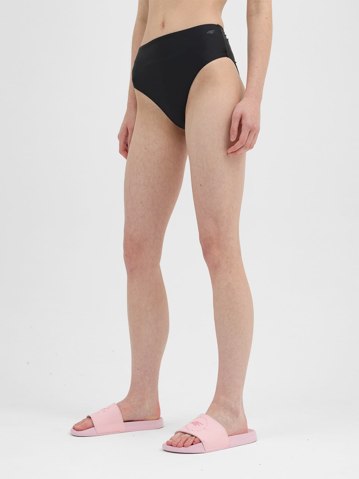 4F BIKINI BOTTOM F043 Spodní díl plavek US L 4FWSS24UBKBF043 DEEP BLACK - náhled 1