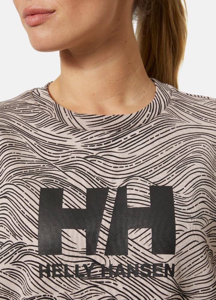 Helly Hansen W HH LOGO CREW SWEAT GRAPHIC 2 Dámská mikina US L 34463_094 - náhled 3