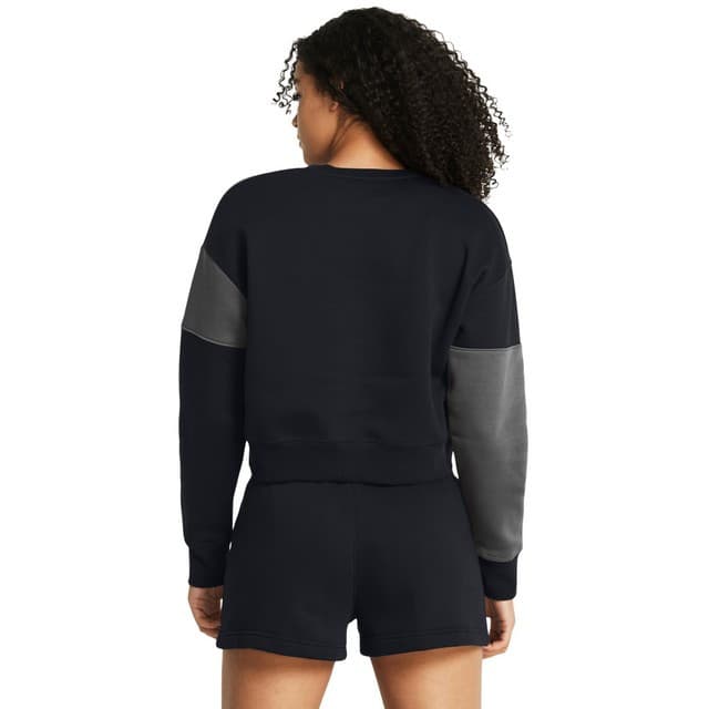 Under Armour Essential Fleece Crop Crew Dámská mikina US L 1382721-001 - náhled 2