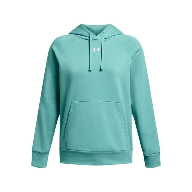 Under Armour UA Rival Fleece Hoodie Dámská mikina US L 1379500-482 - náhled 3