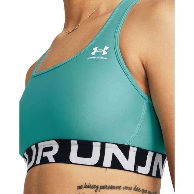 Under Armour UA HG Authentics Mid Branded Dámská sportovní podprsenka US L 1383544-482 - náhled 3