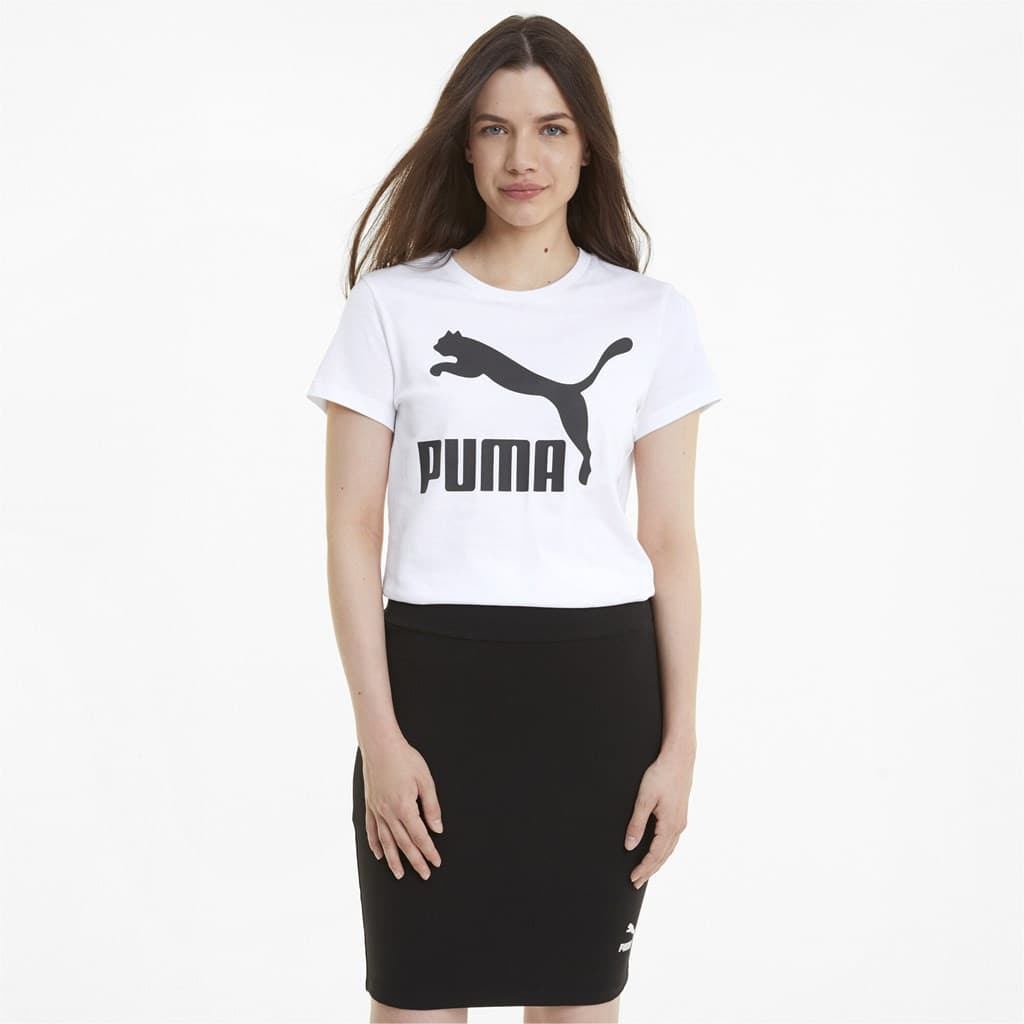 Puma Classics Logo Tee Dámské tričko US L 530076-02 - náhled 1