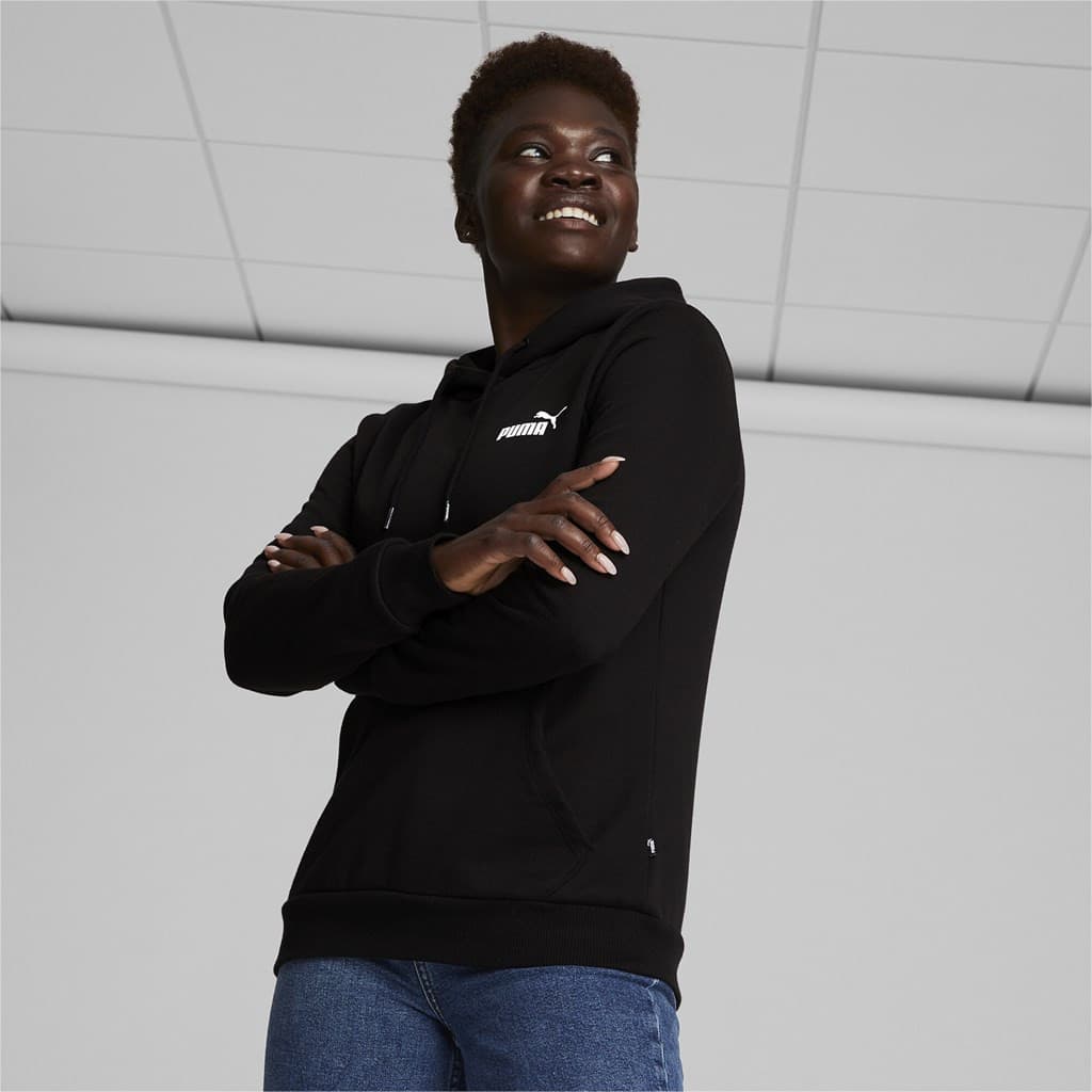 Puma ESS Small Logo Hoodie FL Dámská mikina US L 586799-01 - náhled 3