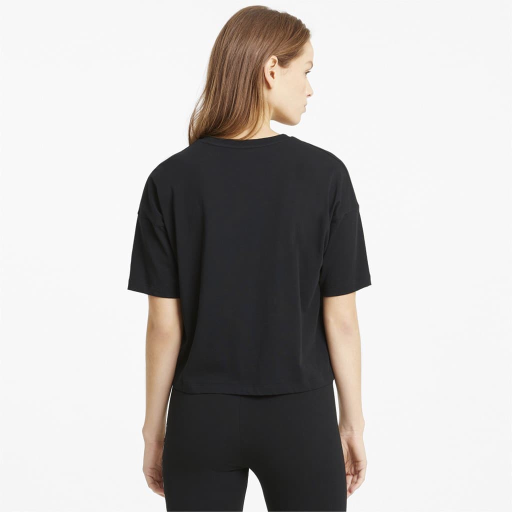 Puma ESS Cropped Logo Tee Dámské tričko US L 586866-01 - náhled 2