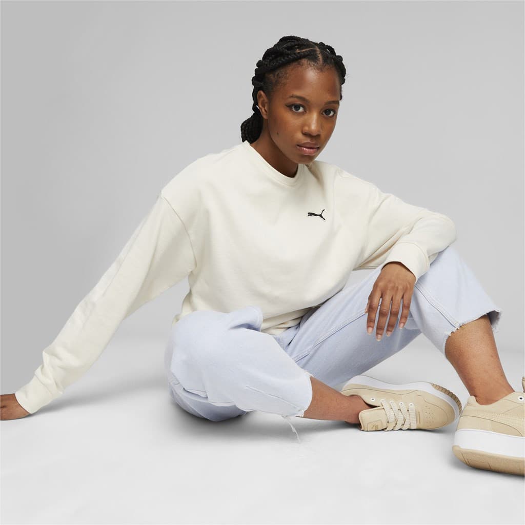 Puma BETTER ESSENTIALS Crew TR Dámská mikina US L 675987-99 - náhled 2