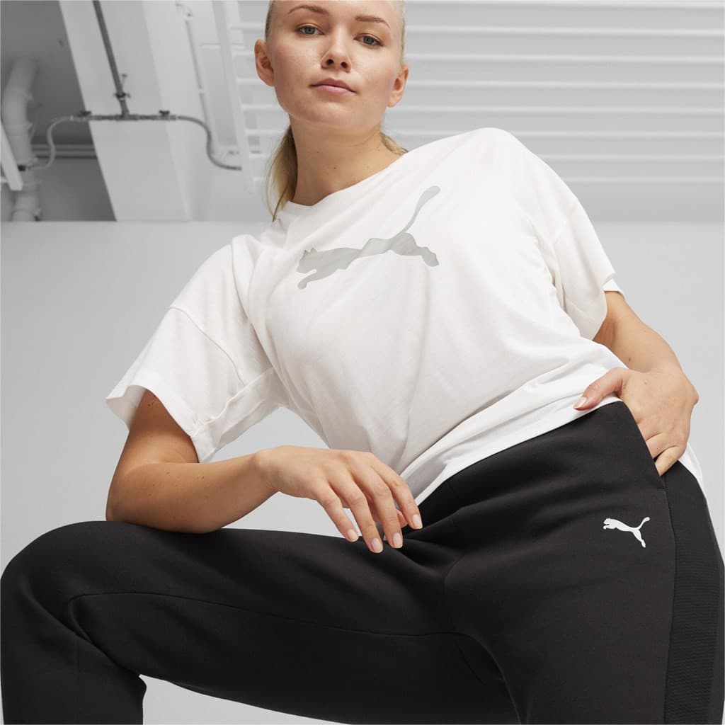 Puma EVOSTRIPE High-Waist Pants Dámské tepláky US L 677880-01 - náhled 4