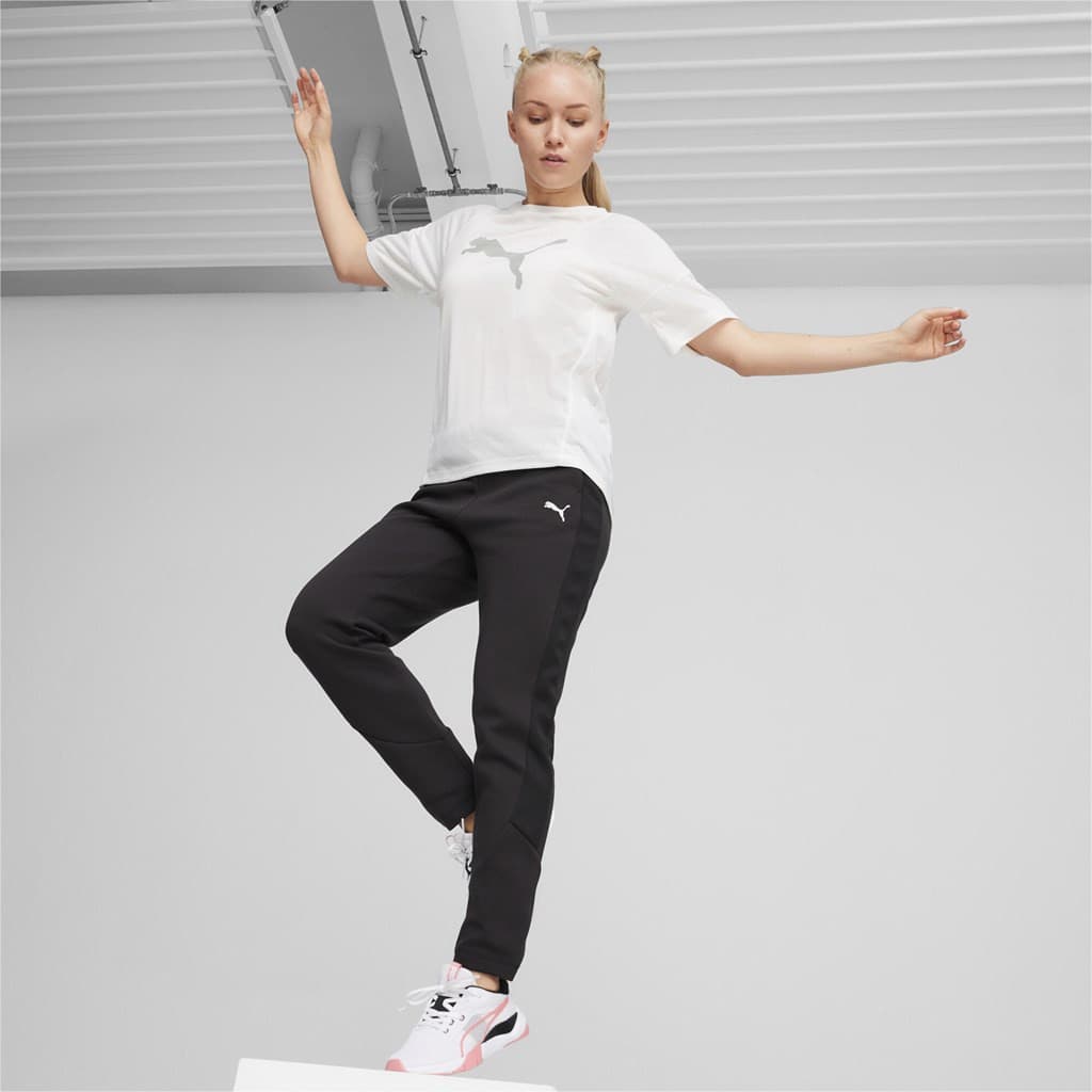 Puma EVOSTRIPE High-Waist Pants Dámské tepláky US L 677880-01 - náhled 3