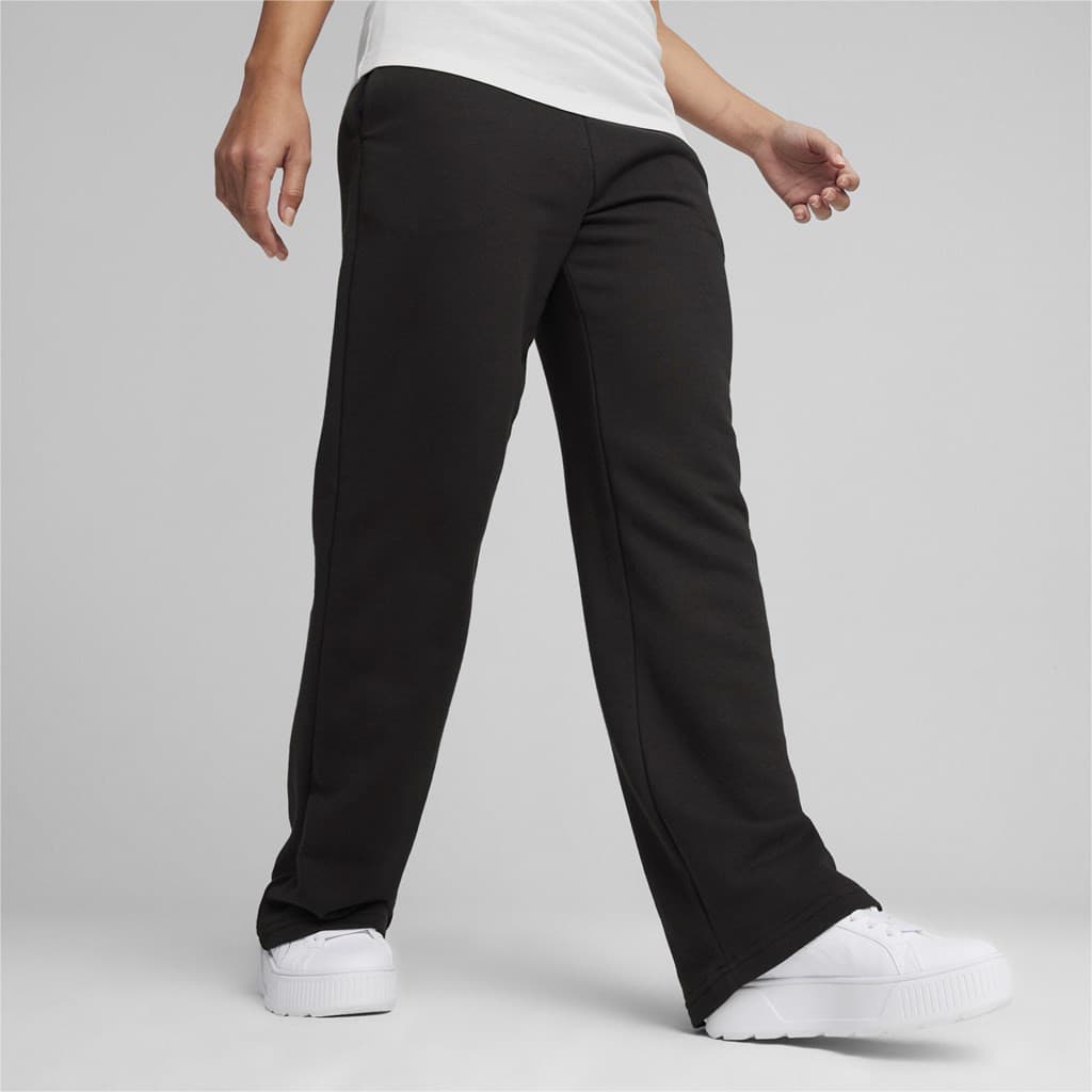 Puma ESS+ Straight Leg Small Logo Pants TR Dámské tepláky US L 678745-01 - náhled 4