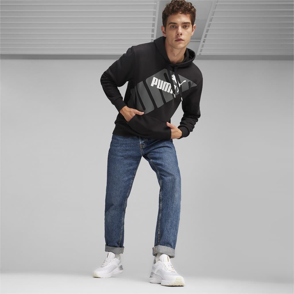 Puma POWER Graphic Hoodie TR Pánská mikina US XXL 678963-01 - náhled 1