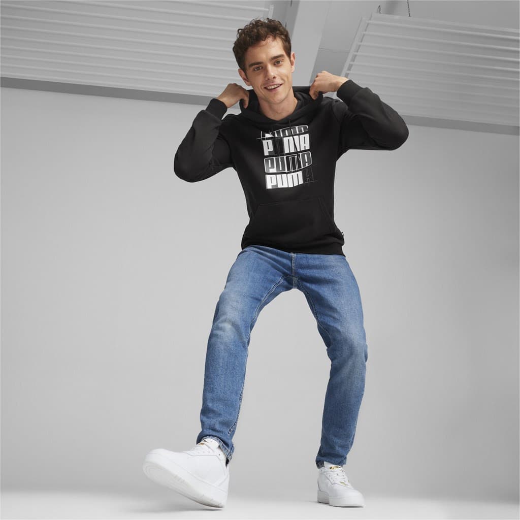 Puma ESS+ LOGO LAB Hoodie TR Pánská mikina US L 678978-01 - náhled 3