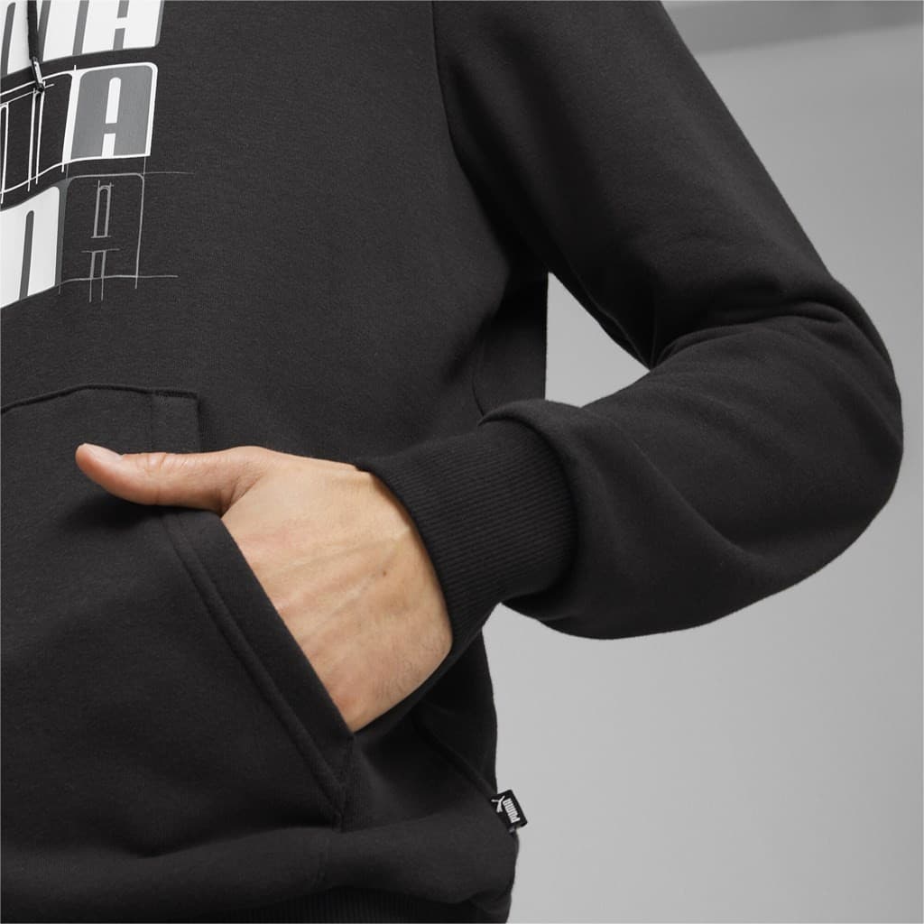 Puma ESS+ LOGO LAB Hoodie TR Pánská mikina US L 678978-01 - náhled 5