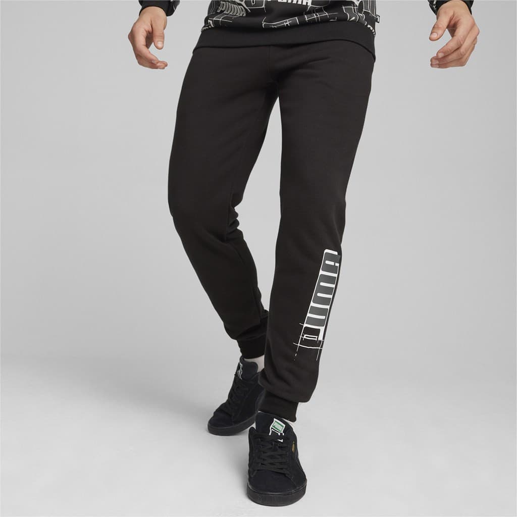 Puma ESS+ LOGO LAB Sweatpants TR cl Pánské tepláky US M 678980-01 - náhled 1