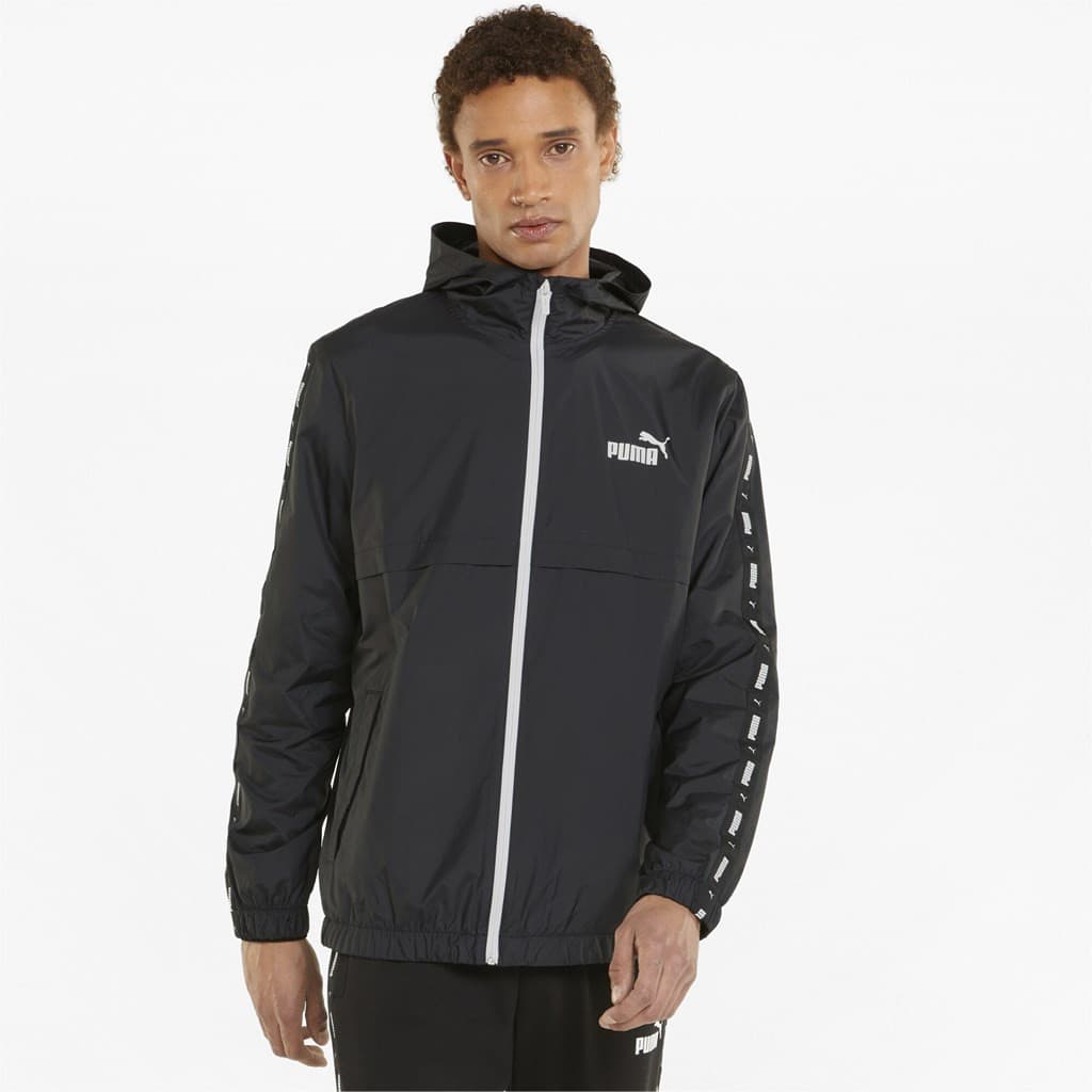 Puma ESS+ TAPE Windbreaker Pánská bunda US L 847477-01 - náhled 1