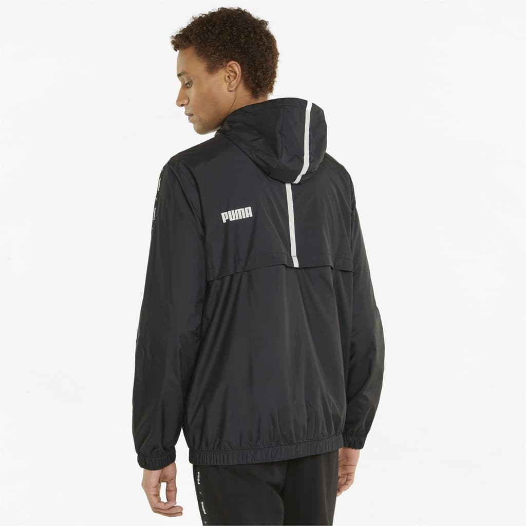Puma ESS+ TAPE Windbreaker Pánská bunda US L 847477-01 - náhled 2