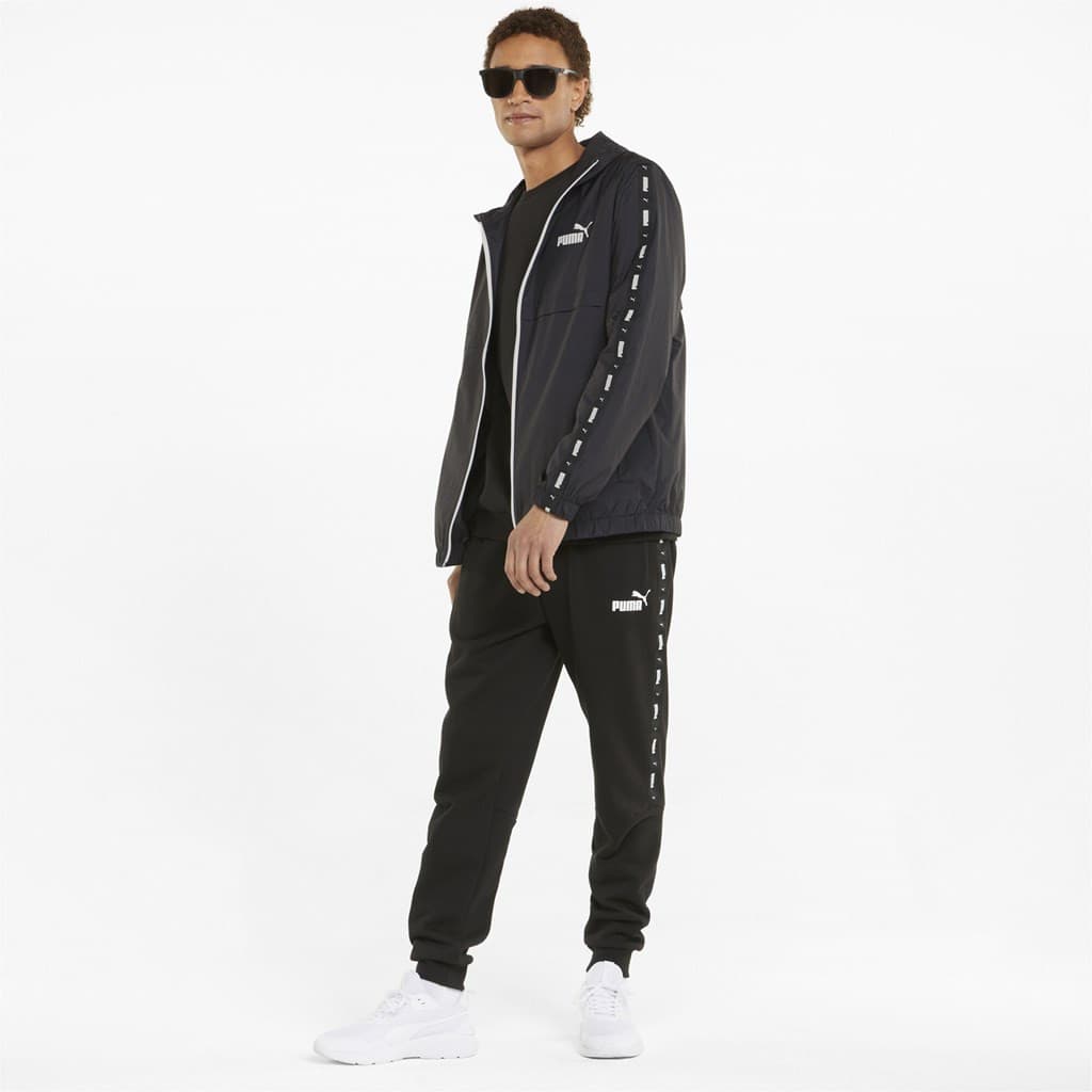 Puma ESS+ TAPE Windbreaker Pánská bunda US L 847477-01 - náhled 3