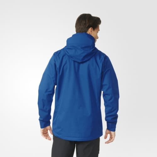 adidas Performance M WT SOLID JKT Pánská jarní nepromokavá bunda EU 46 AO2073 - náhled 4