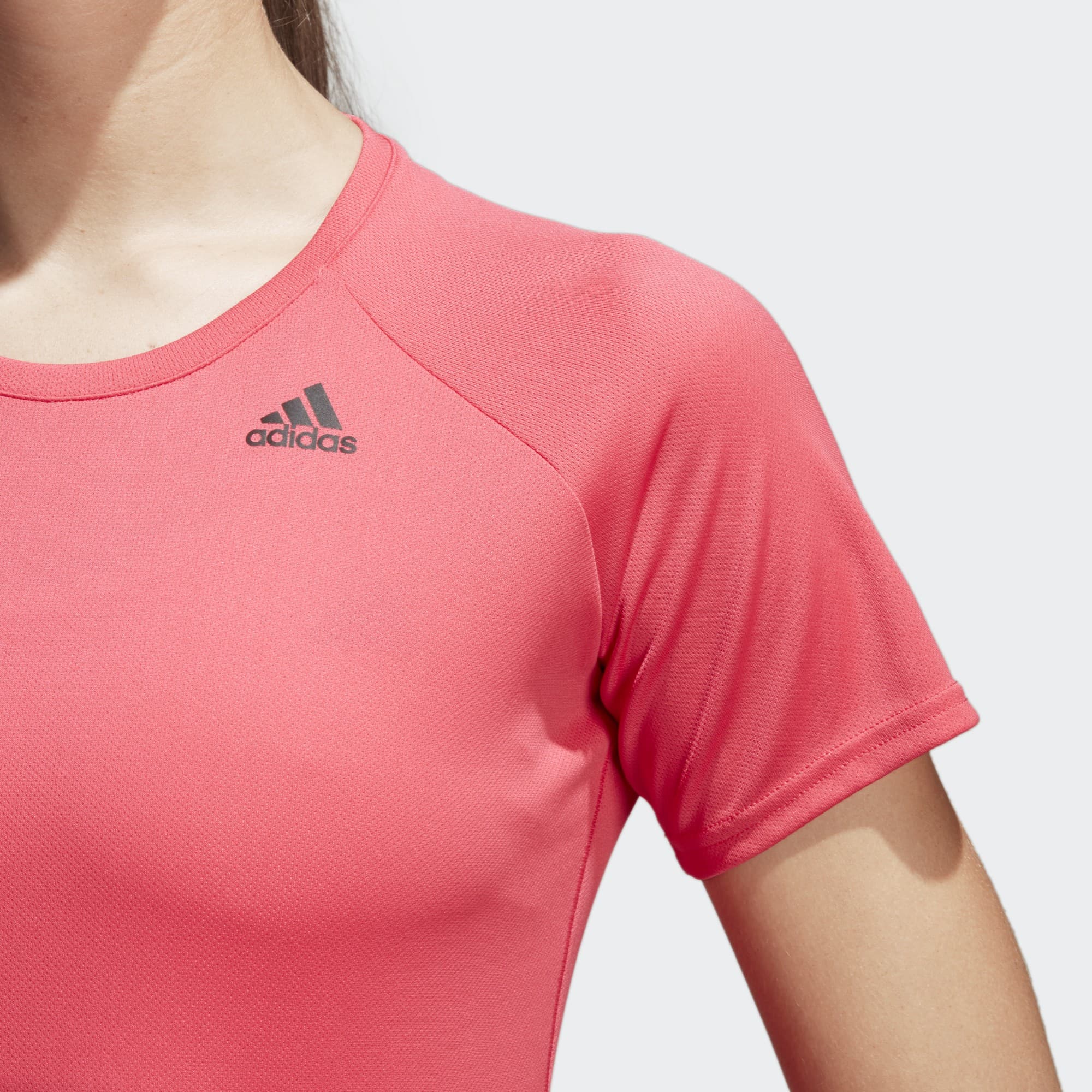 adidas Performance D2M Tee lose Dámské tričko US L CF4533 - náhled 3