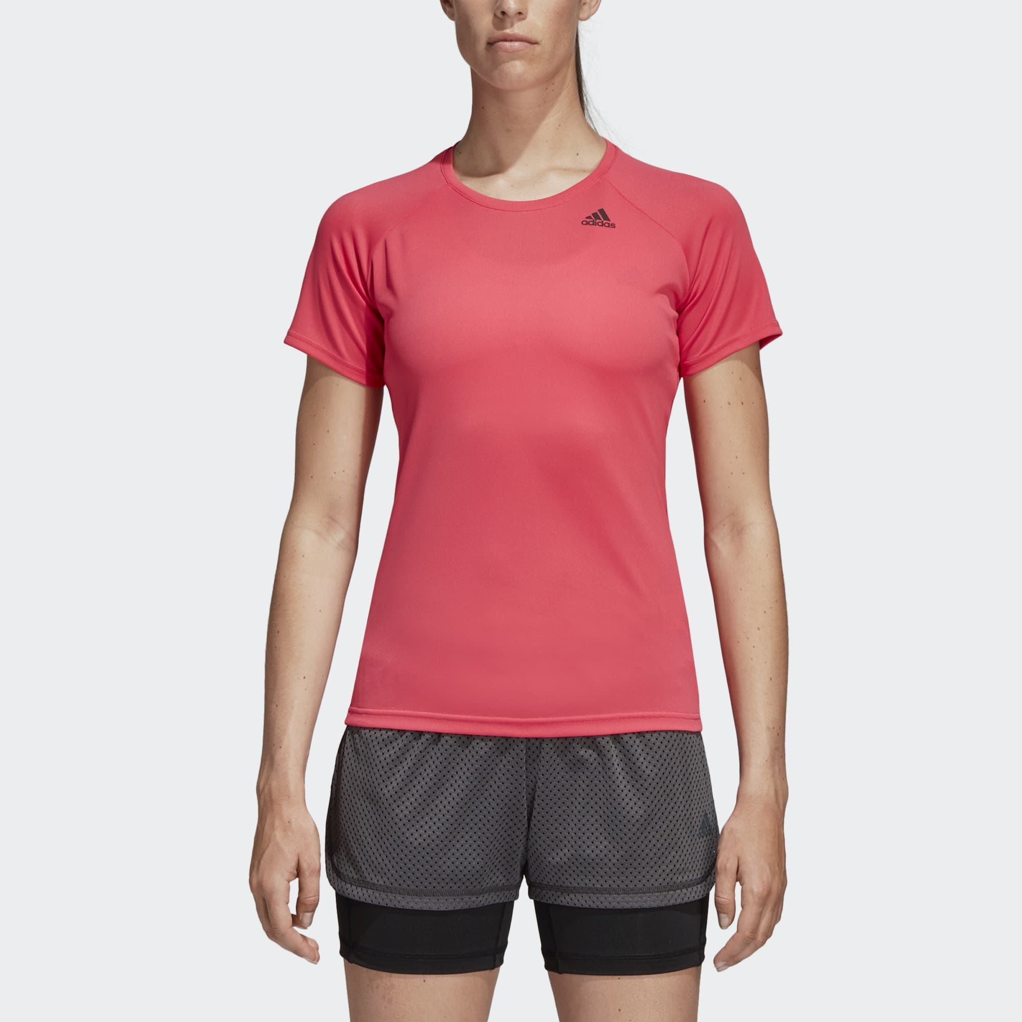 adidas Performance D2M Tee lose Dámské tričko US L CF4533 - náhled 1
