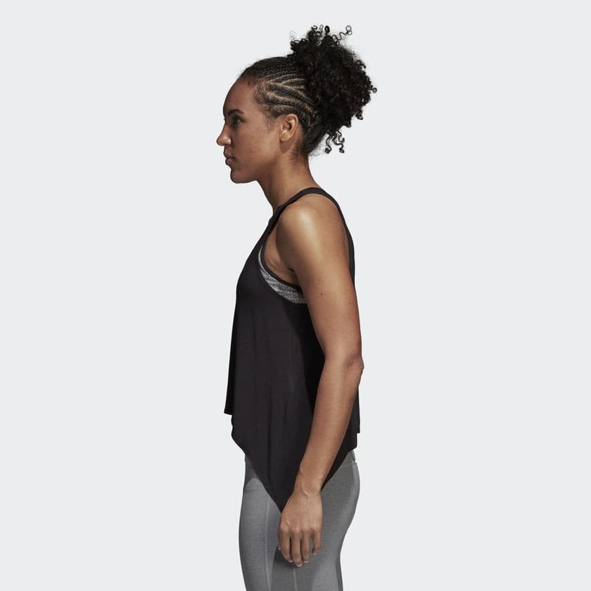 adidas Performance Knot Tank Dámské tílko US L CF3816 - náhled 3