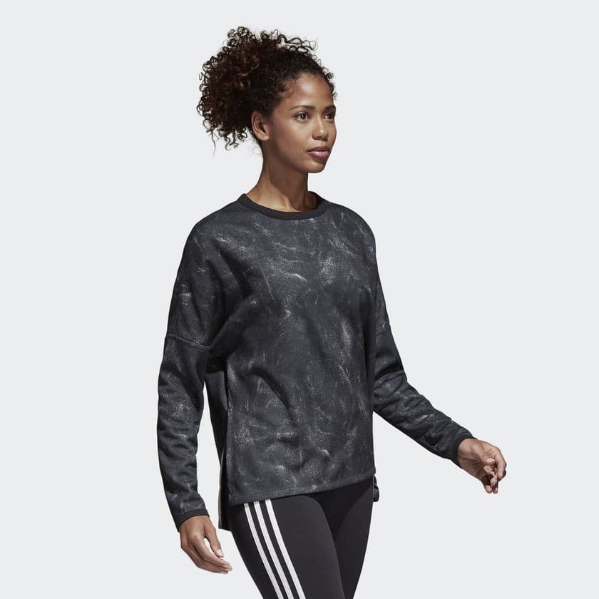 adidas Performance W Id Revers Crw Dámská mikina US L CG1025 - náhled 4