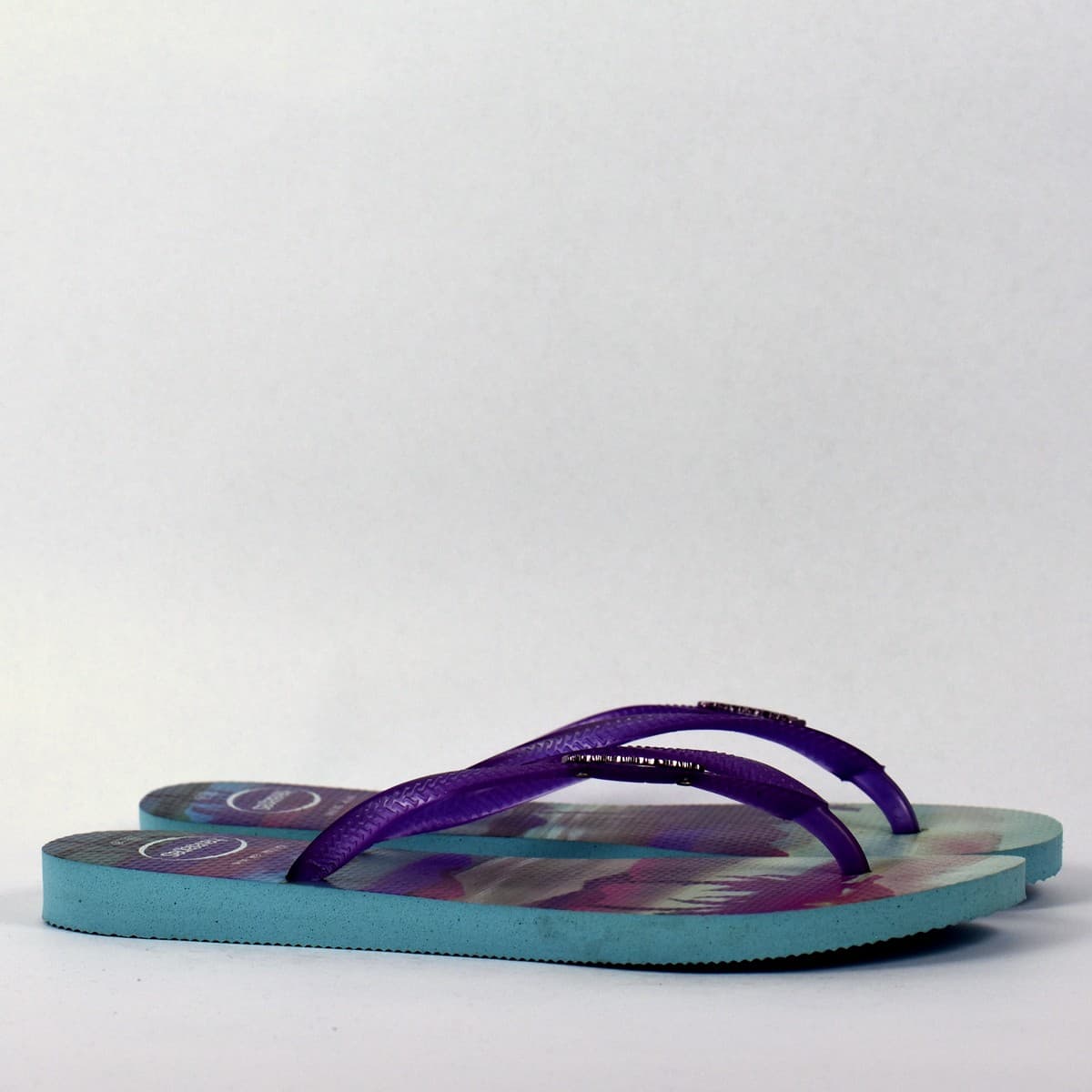 Havaianas SLIM PAISAGE ICE BLUE Dámské žabky EU 43/44 4132614,0642 - náhled 5
