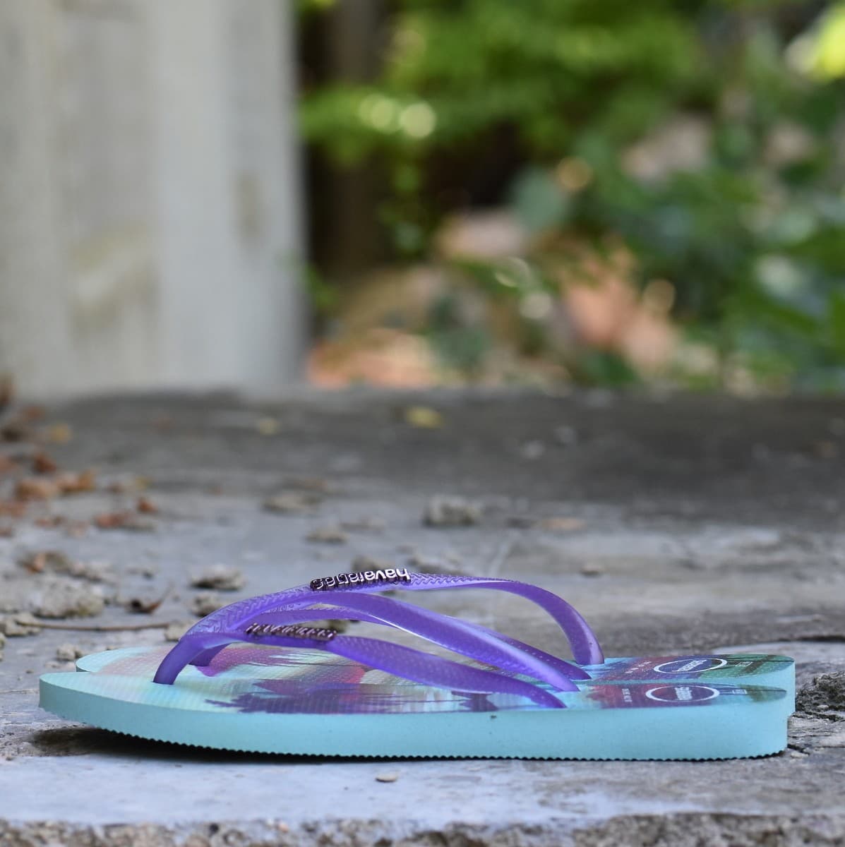 Havaianas SLIM PAISAGE ICE BLUE Dámské žabky EU 43/44 4132614,0642 - náhled 2