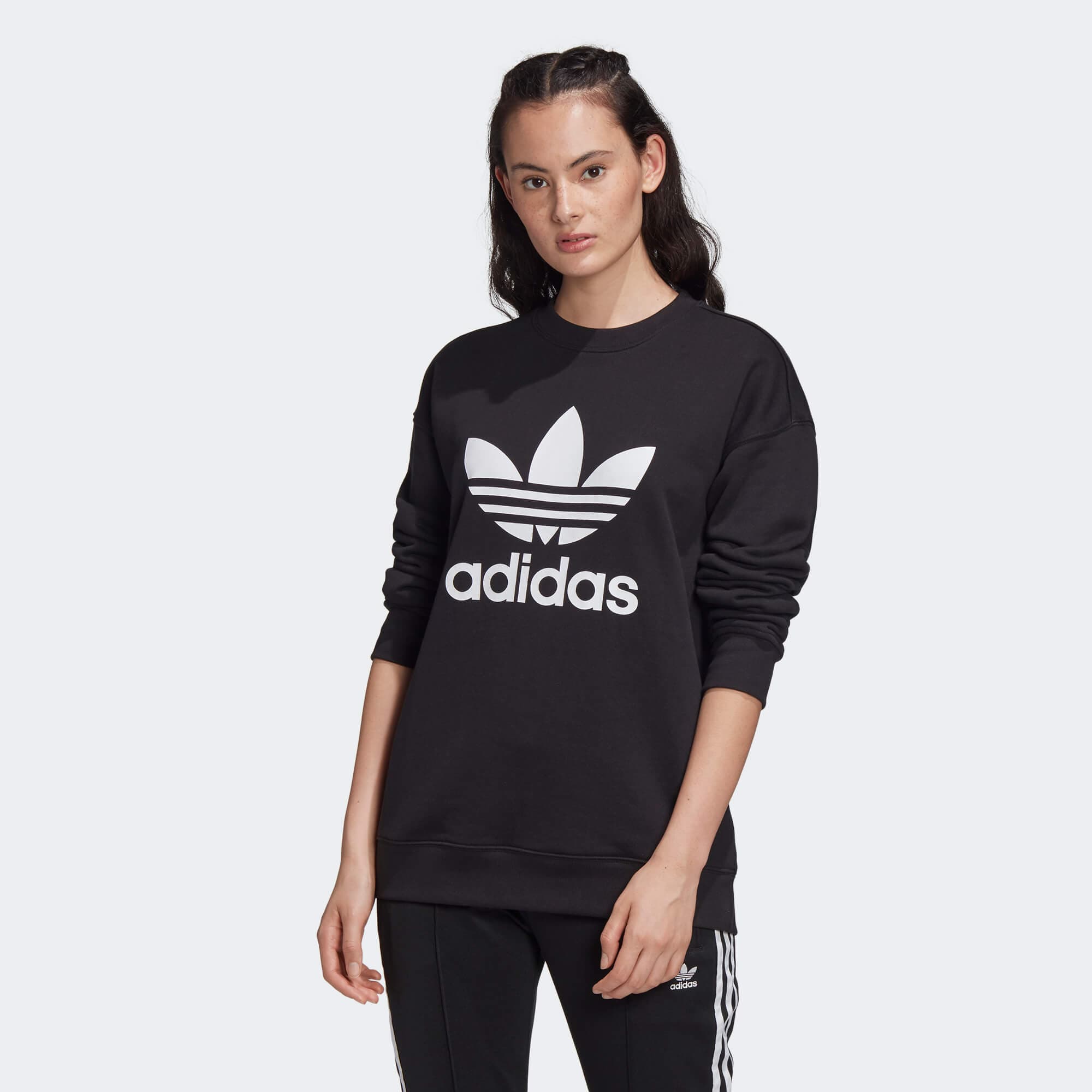 adidas Originals TRF CREW SWEAT Dámská mikina EU 32 FM3272 - náhled 2