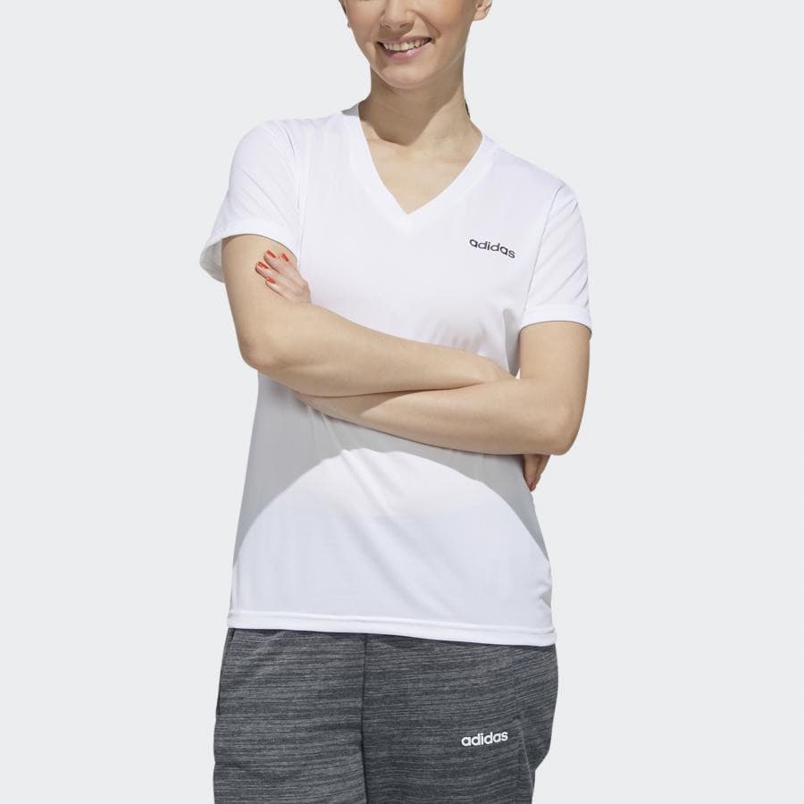 adidas Performance W D2M SOLID T Dámské tričko US S FL3626 - náhled 1