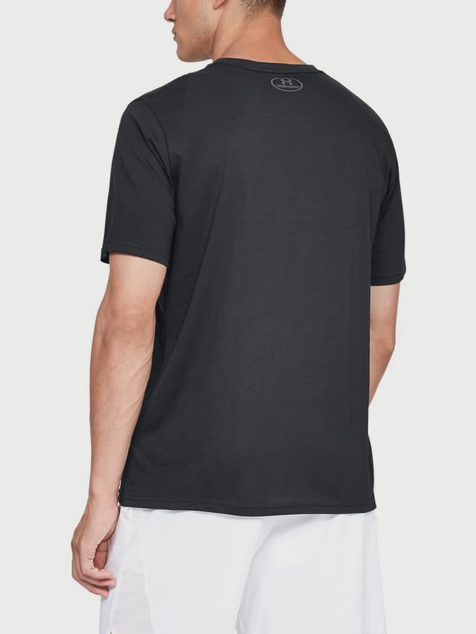 Under Armour UA TEAM ISSUE WORDMARK SS-BLK Pánské tričko US L 1329582-001 - náhled 4