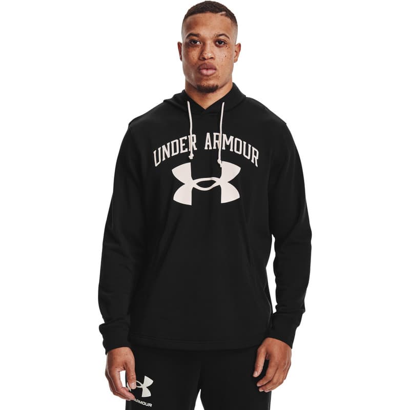 Under Armour UA RIVAL TERRY BIG LOGO HD Pánská mikina US S 1361559-001 - náhled 3
