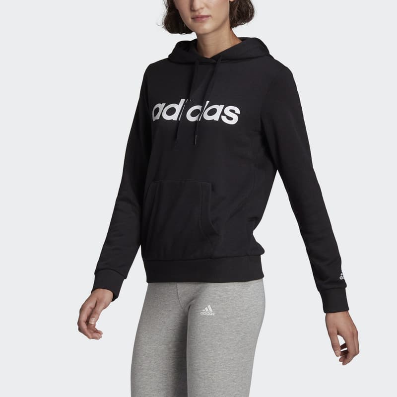 adidas Performance W LIN FT HD Dámská mikina US XS GL0635 - náhled 3