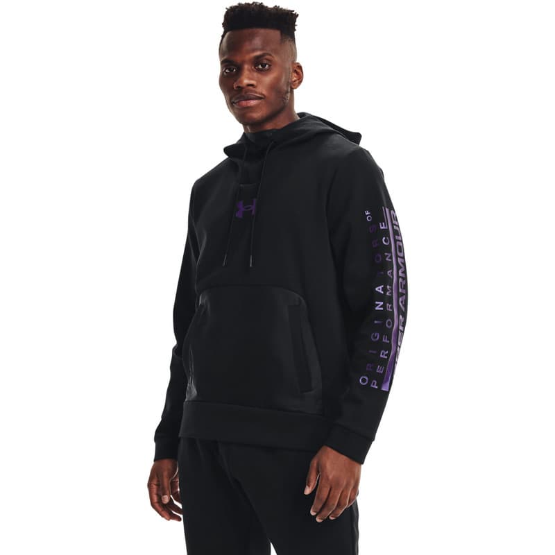 Under Armour UA Summit Knit Hoodie Pánská mikina US XL 1360730-002 - náhled 3