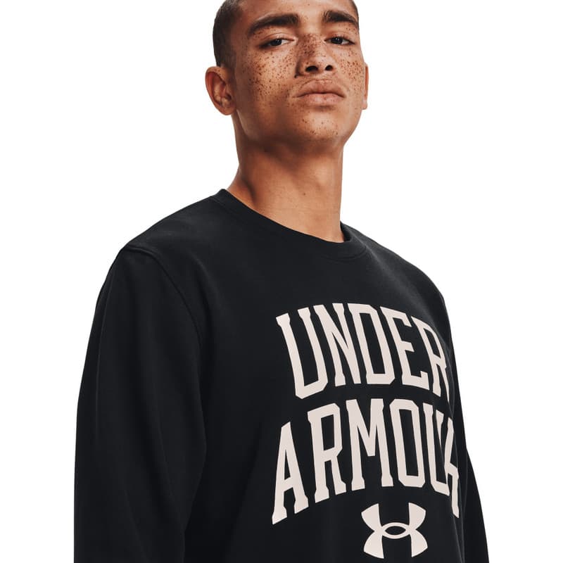 Under Armour UA RIVAL TERRY CREW Pánská mikina US M 1361561-001 - náhled 4