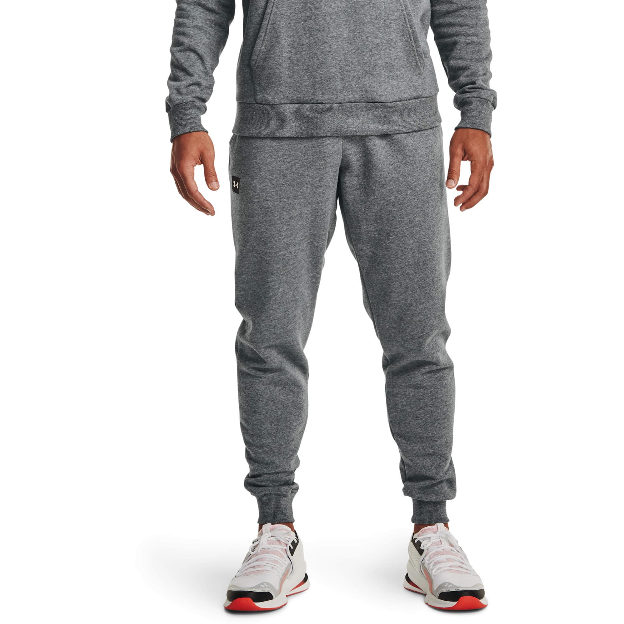 Under Armour UA Rival Fleece Joggers Pánské tepláky US S 1357128-012 - náhled 1
