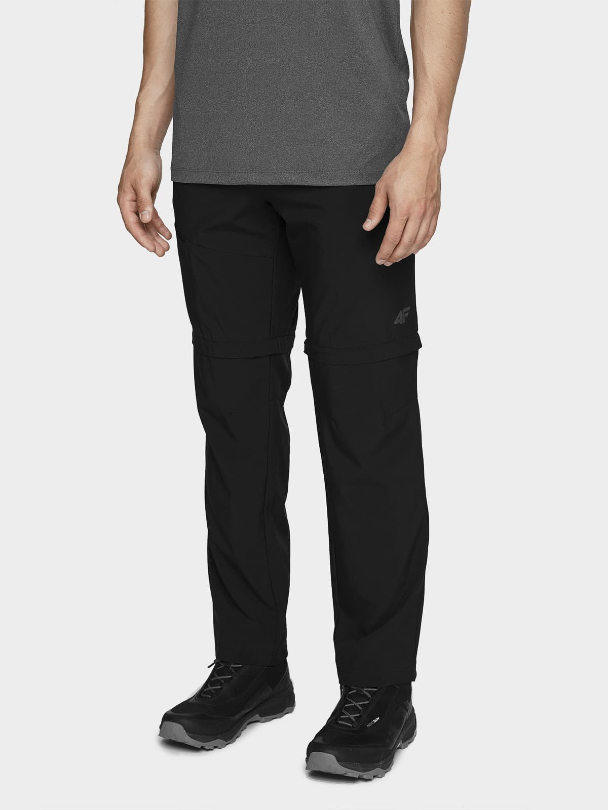 4F H4L21-SPMTR061 DEEP BLACK Pánské odepínací kalhoty US M H4L21-SPMTR061 DEEP BLACK - náhled 1