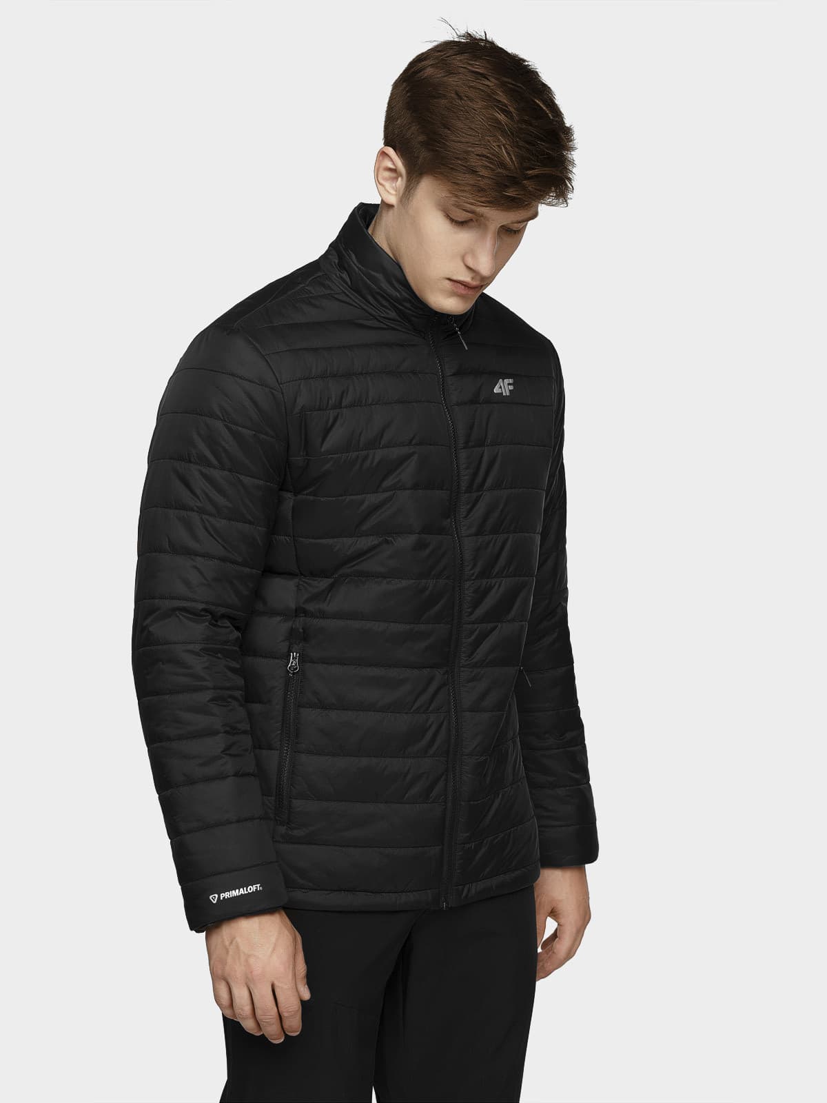 4F H4L21-KUMP004 DEEP BLACK Pánská bunda US L H4L21-KUMP004 DEEP BLACK