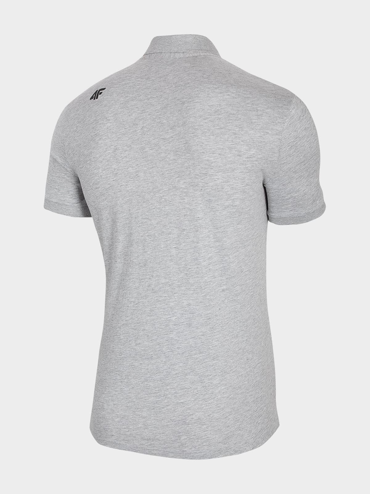 4F NOSH4-TSM007 COLD LIGHT GREY Pánské tričko US S NOSH4-TSM007 COLD LIGHT GREY - náhled 2