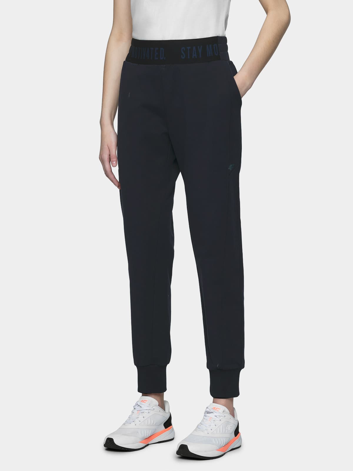 4F H4L21-SPDD013 NAVY Dámské tepláky US XXL H4L21-SPDD013 NAVY