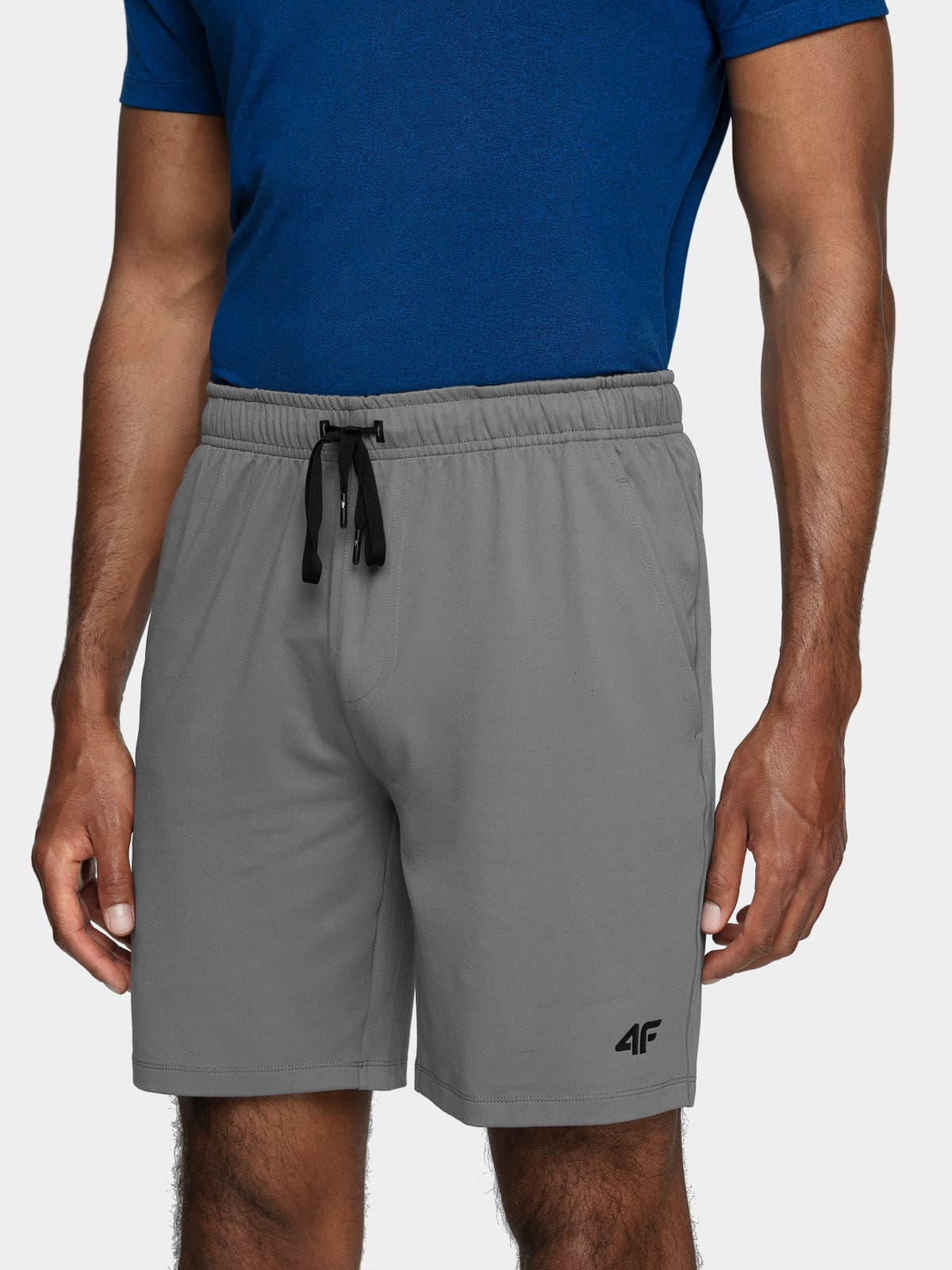 4F NOSH4-SKMF003 GREY Pánské kraťasy US XXL NOSH4-SKMF003 GREY