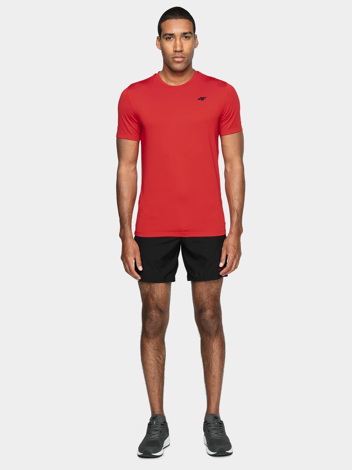 4F NOSH4-TSMF002 RED Pánské tričko US XL NOSH4-TSMF002 RED - náhled 3