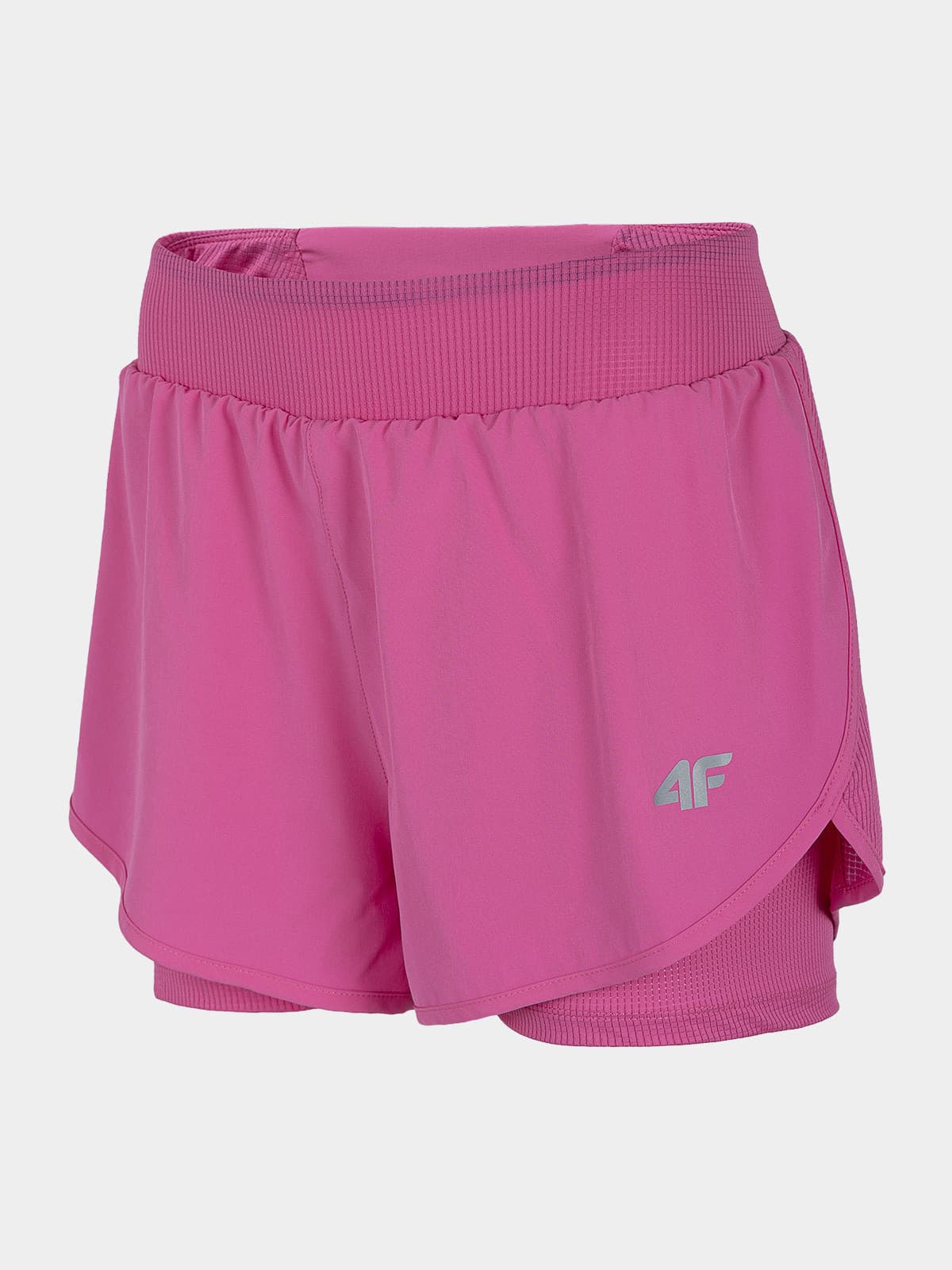 4F H4L21-SKDF010 HOT PINK Dámské kraťasy US L H4L21-SKDF010 HOT PINK - náhled 1