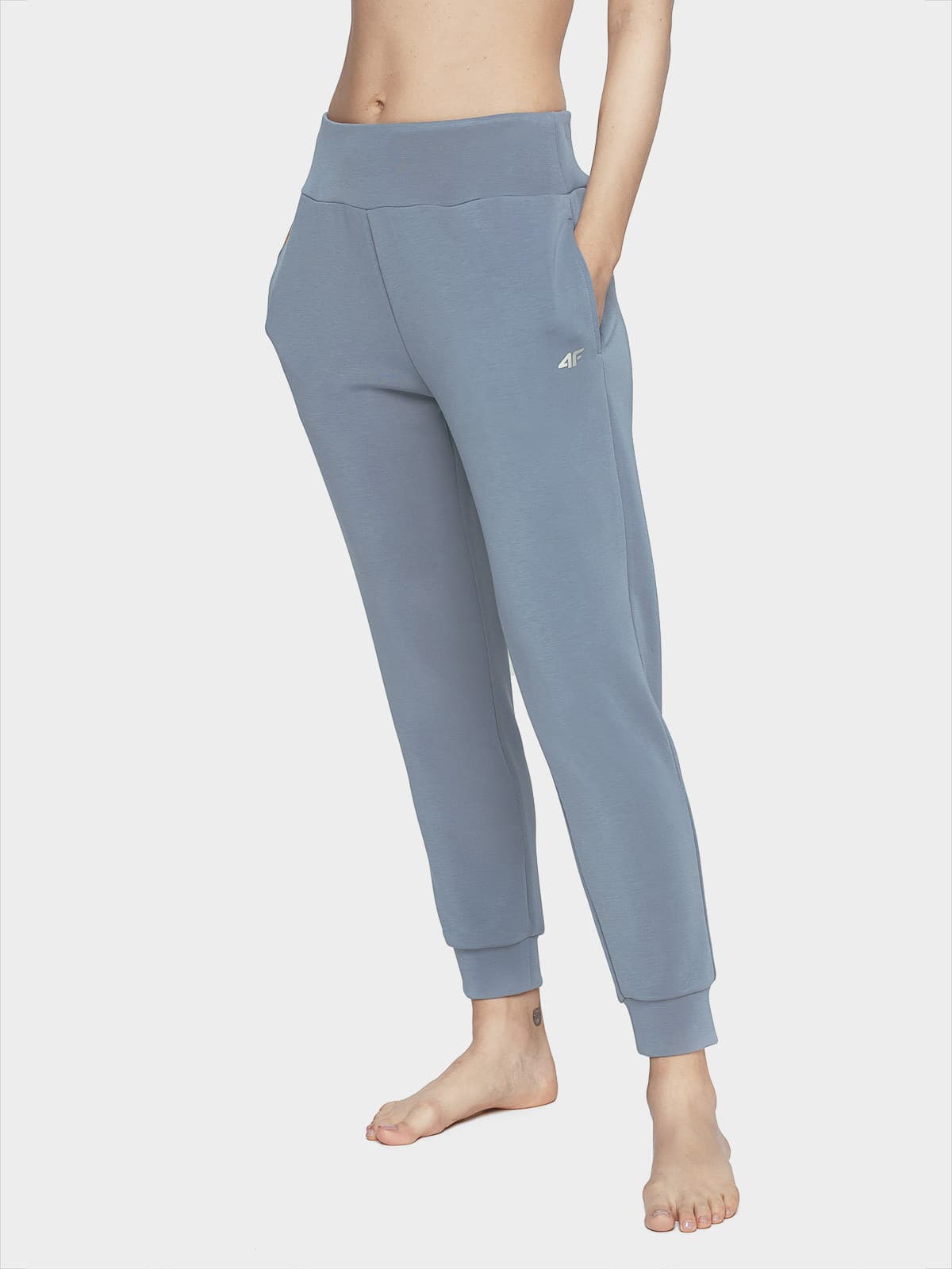 4F H4L21-SPDD011 DENIM Dámské tepláky US L H4L21-SPDD011 DENIM