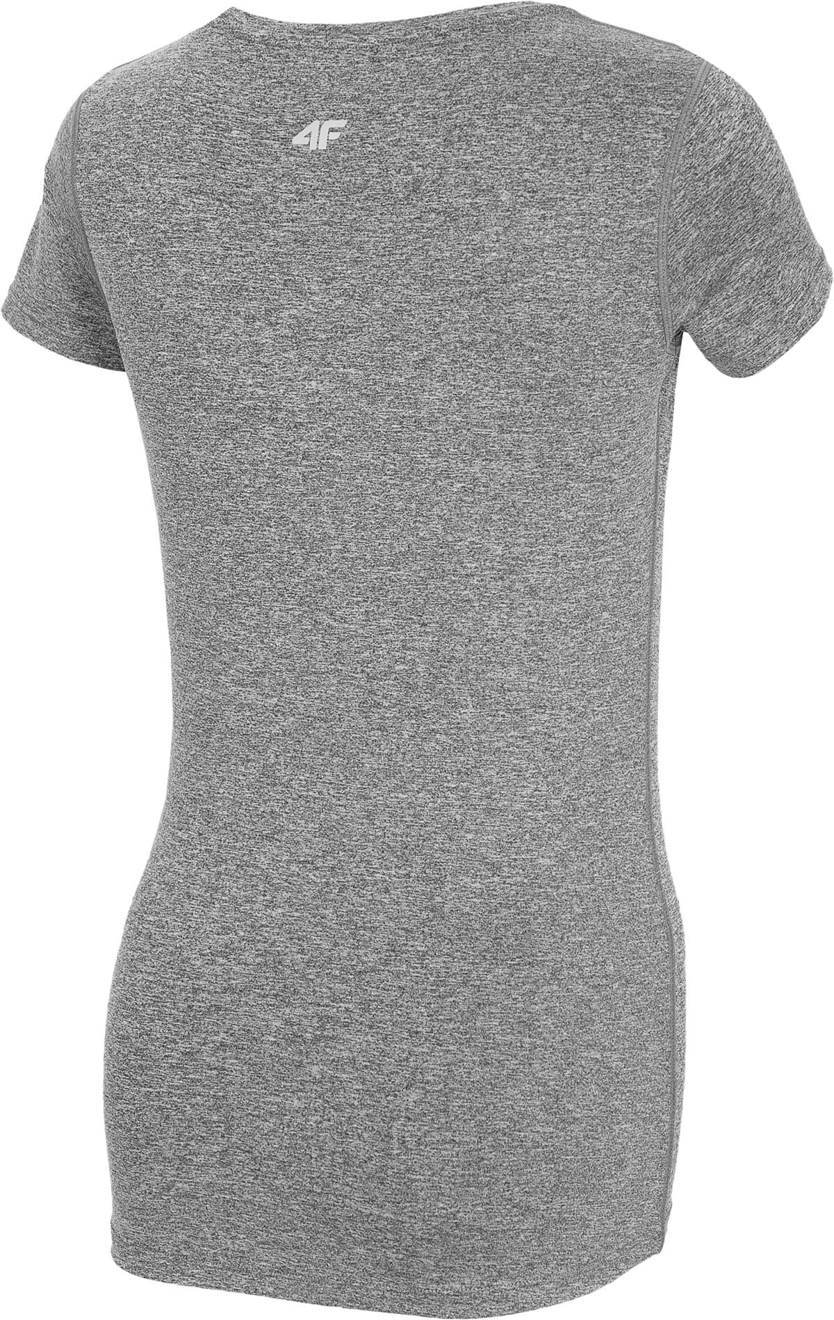 4F NOSH4-TSDF002 DARK GREY Dámské tričko US L NOSH4-TSDF002 DARK GREY - náhled 2
